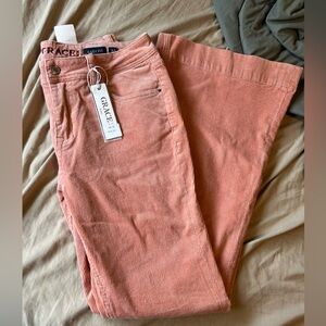 LA Grace corduroy flare jeans